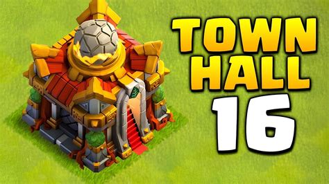 clash of clans th16|clash of clans new th 16.